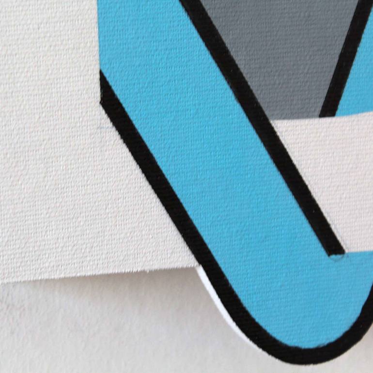 Original Modernism Abstract Painting by Martin Singer