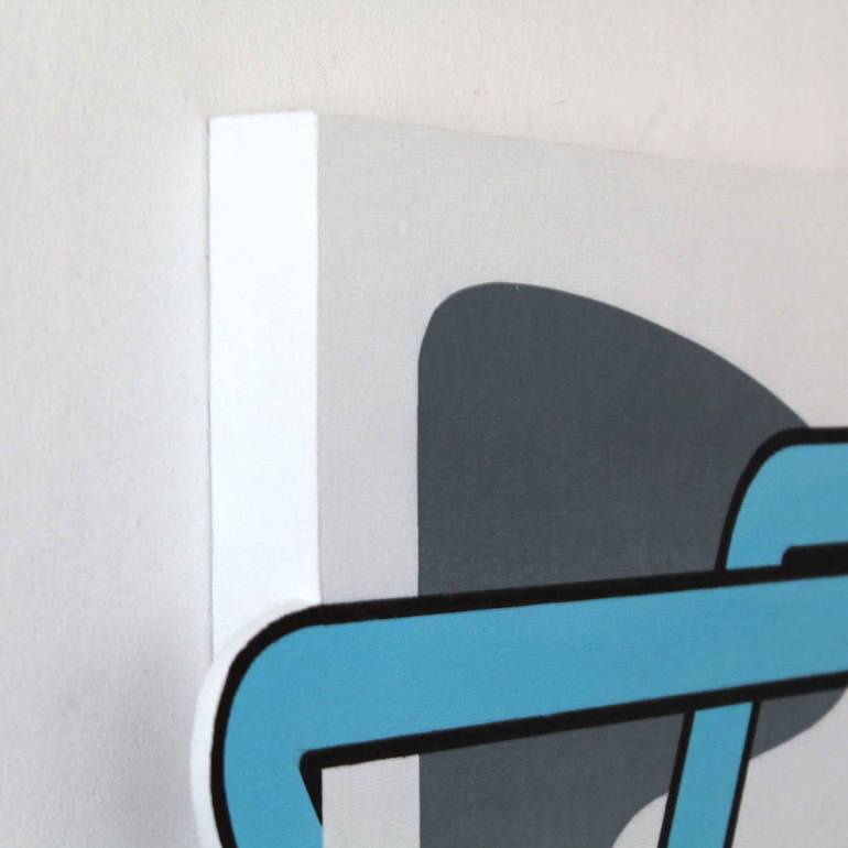 Original Modernism Abstract Painting by Martin Singer