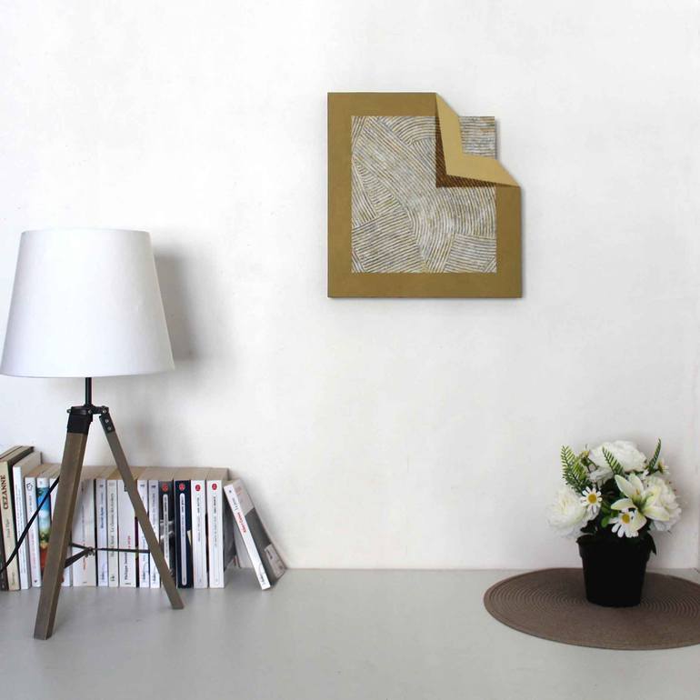 Original Modernism Abstract Painting by Martin Singer