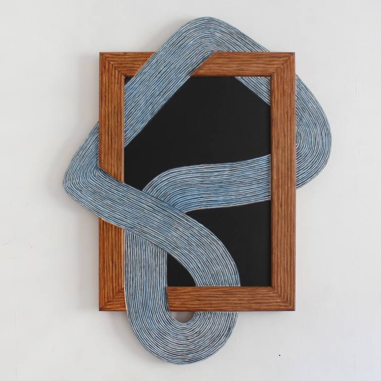 Original Bauhaus Abstract Painting by Martin Singer