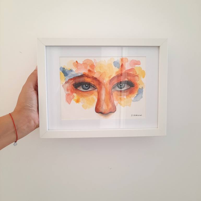 Original Abstract Expressionism Abstract Paintings by Ana Noronha