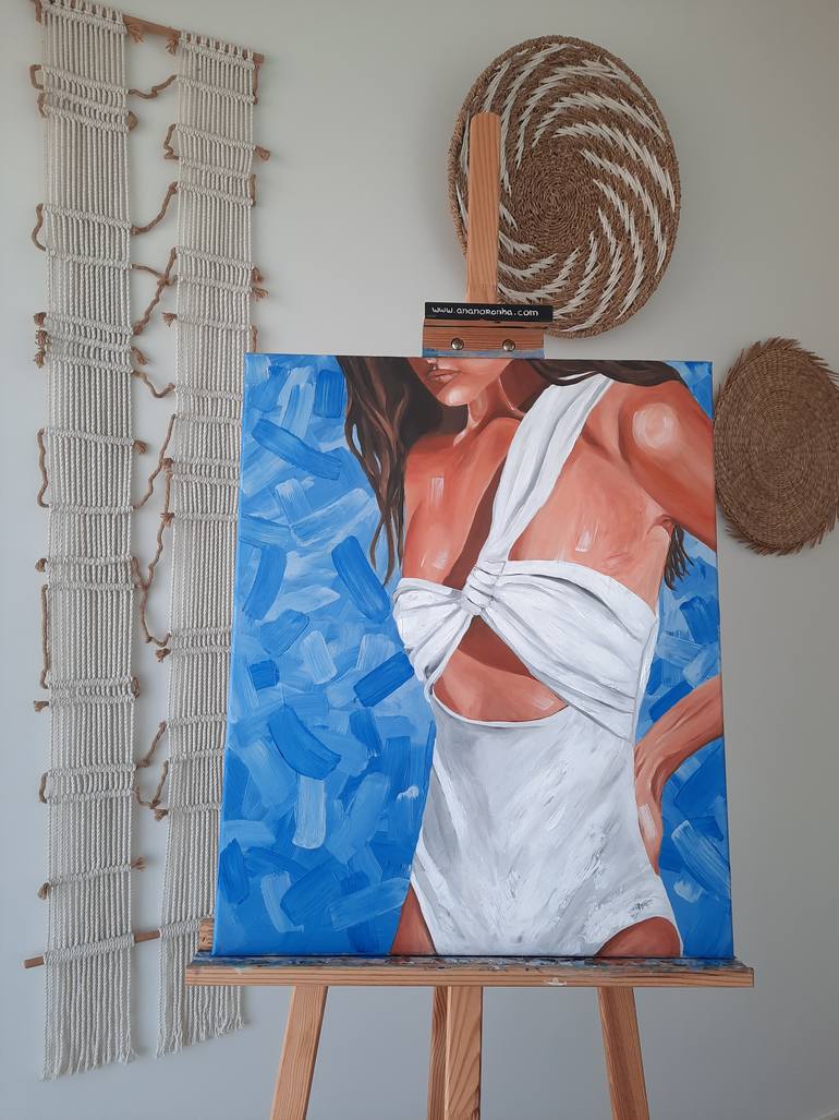 Original Contemporary People Painting by Ana Noronha