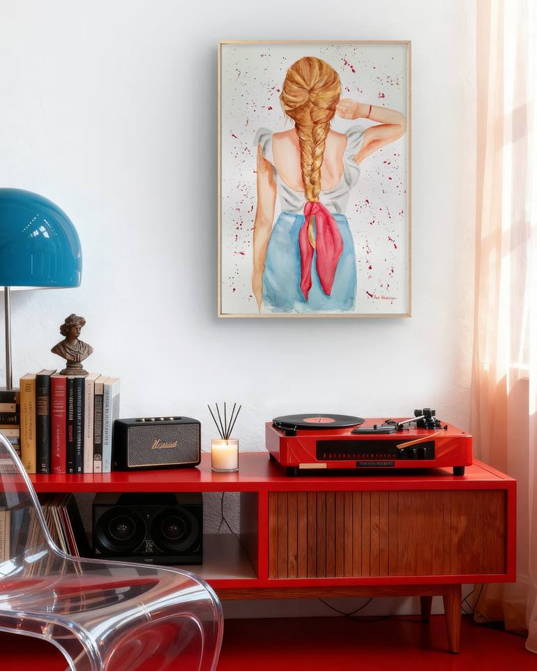 Original Figurative Women Painting by Ana Noronha