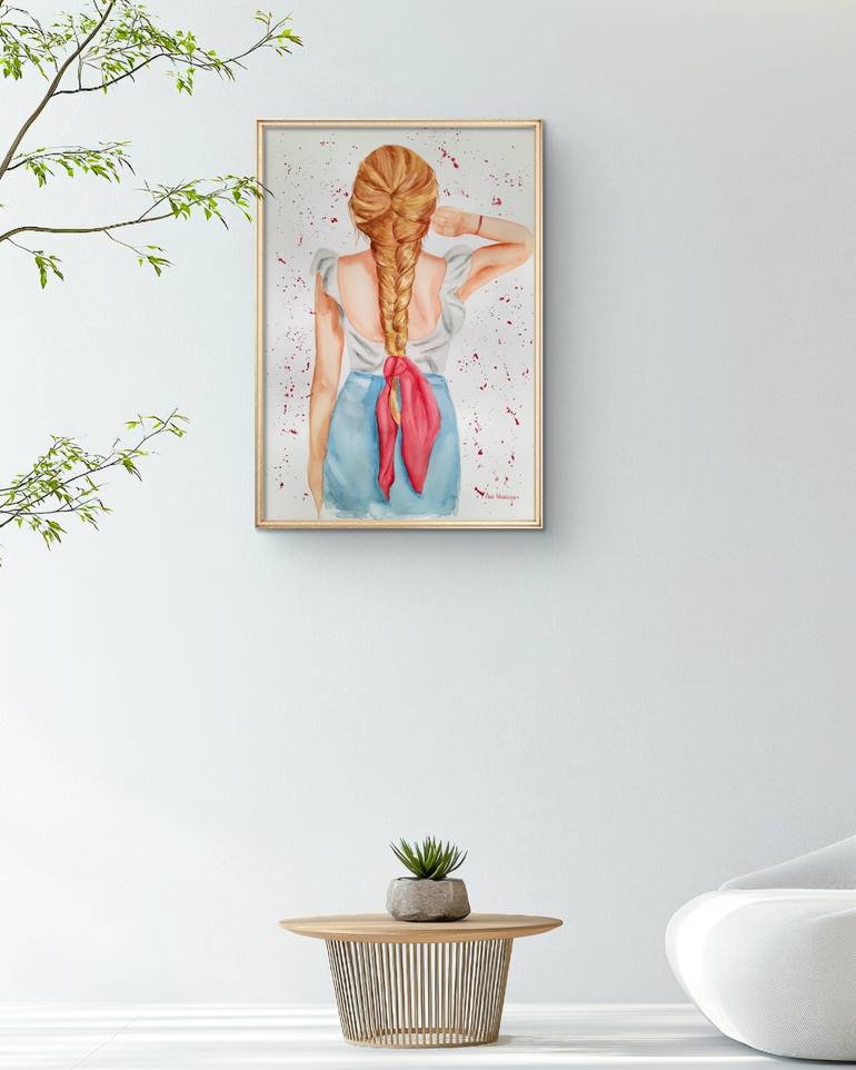 Original Figurative Women Painting by Ana Noronha