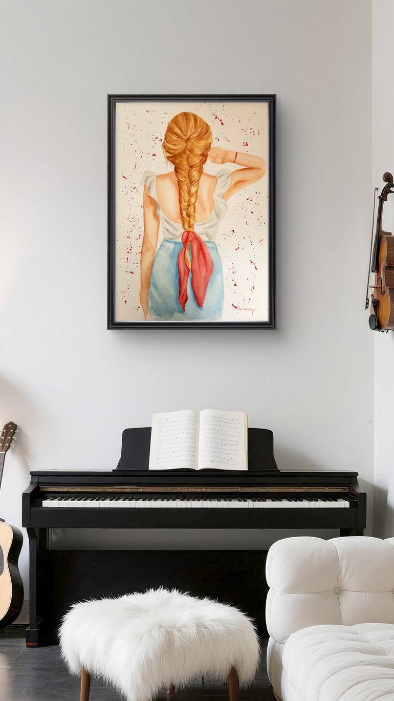 Original Figurative Women Painting by Ana Noronha