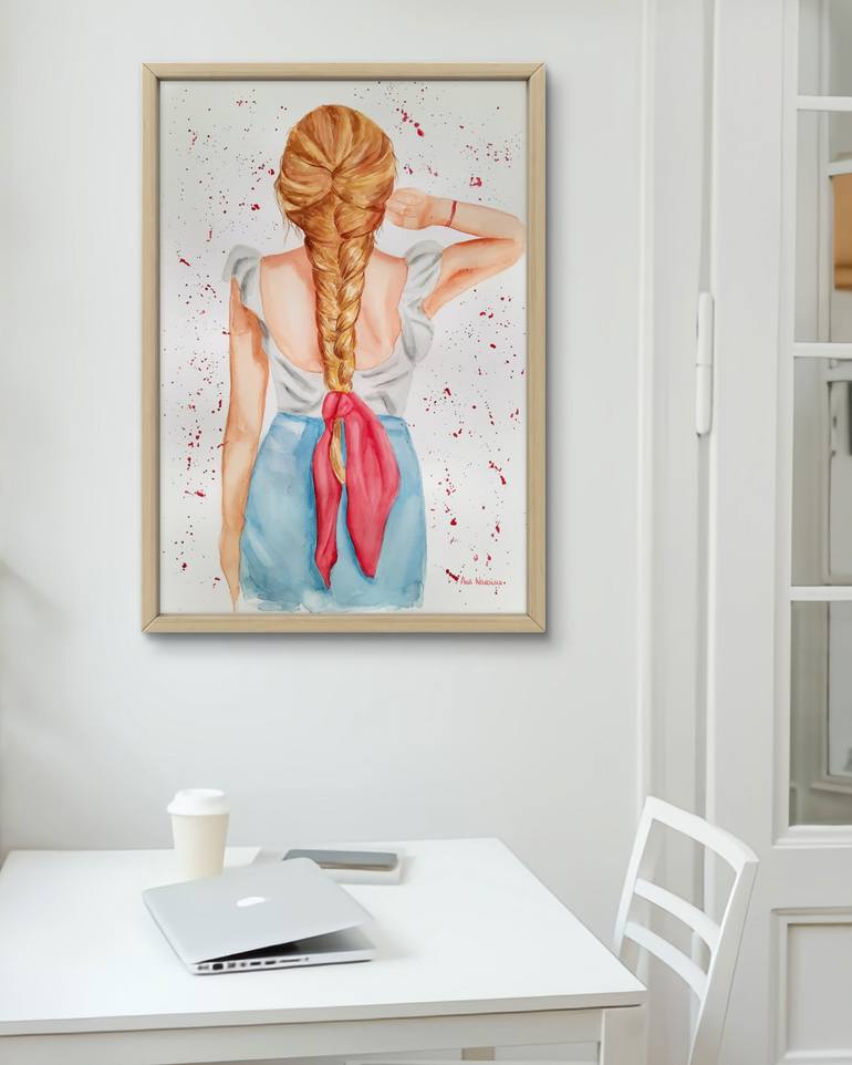 Original Figurative Women Painting by Ana Noronha