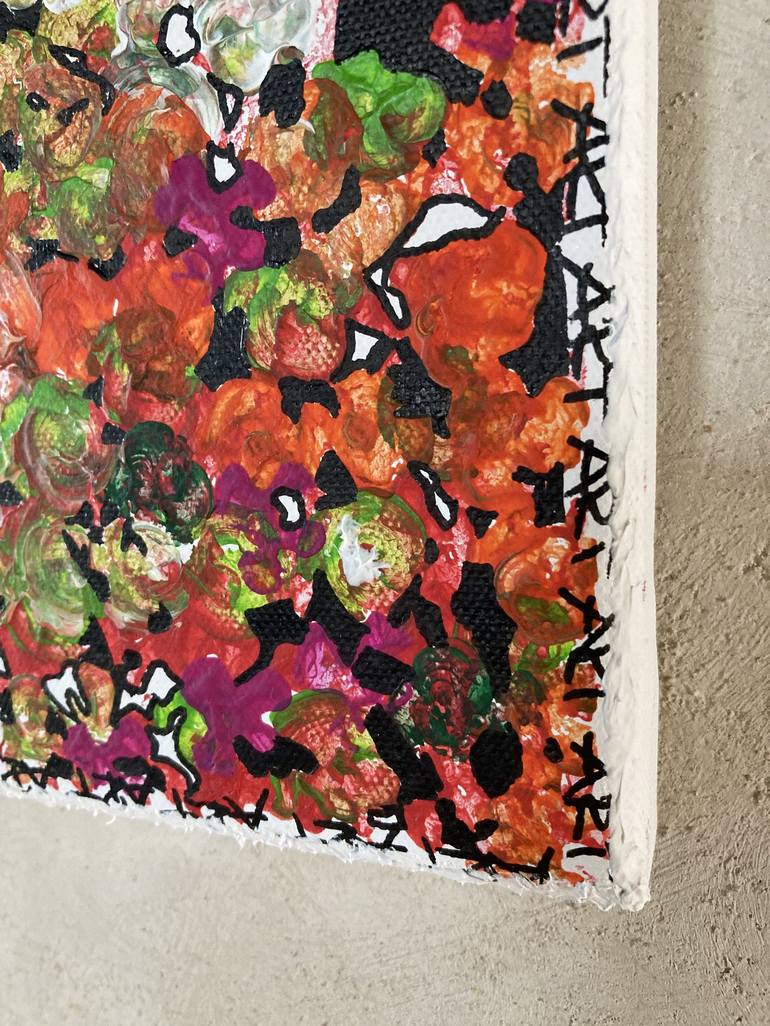 Original Abstract Painting by Kerstin Lansche