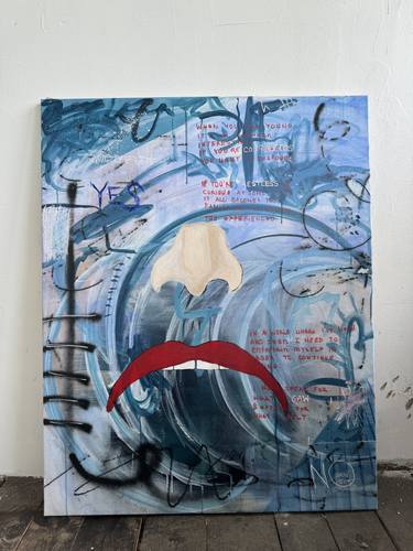 Original Contemporary Abstract Painting by Tatyana Bolov
