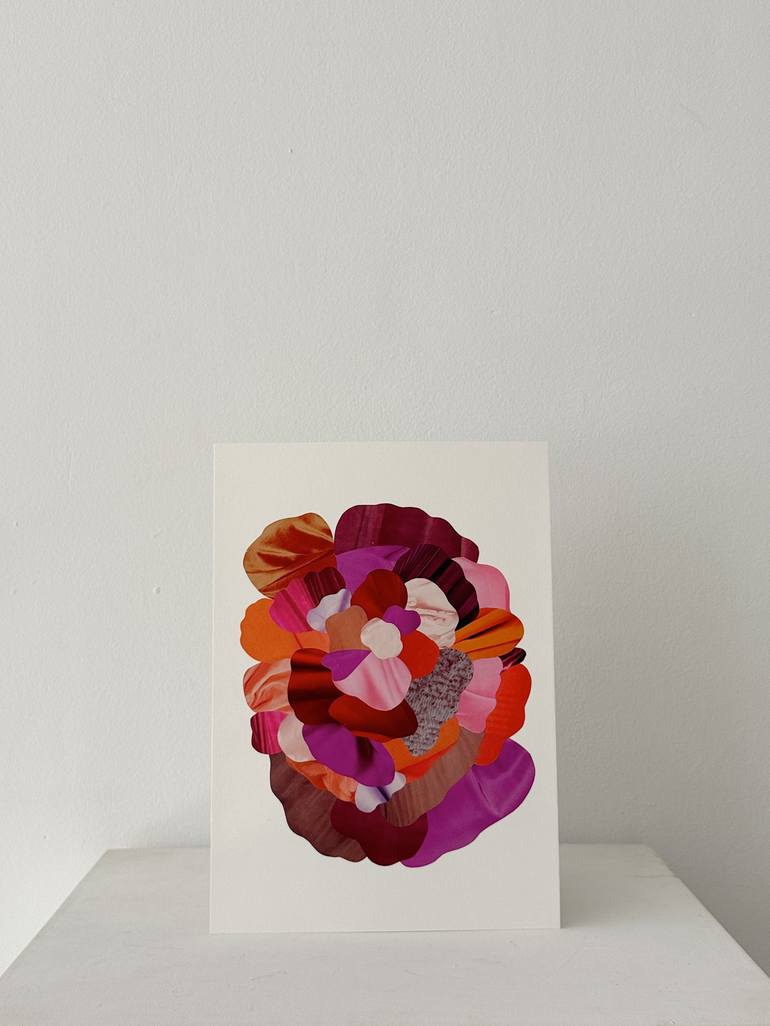 Original Abstract Botanic Collage by Alisa Galitsyna