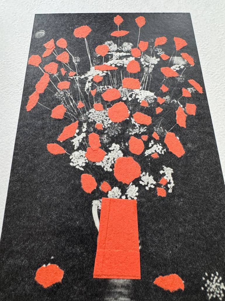 Original Abstract Still Life Collage by Alisa Galitsyna