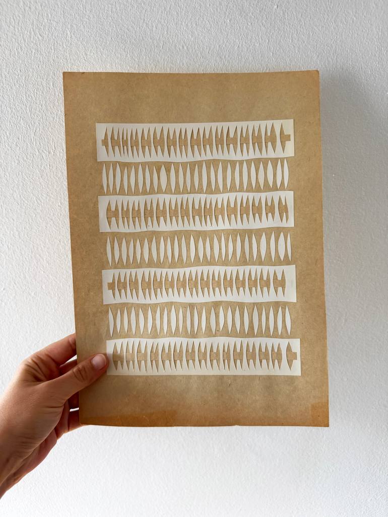 Original Abstract Patterns Collage by Alisa Galitsyna