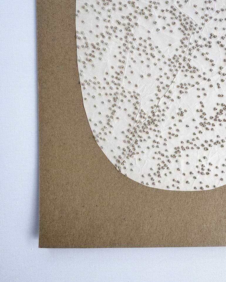 Original Minimalism Abstract Mixed Media by Alisa Galitsyna