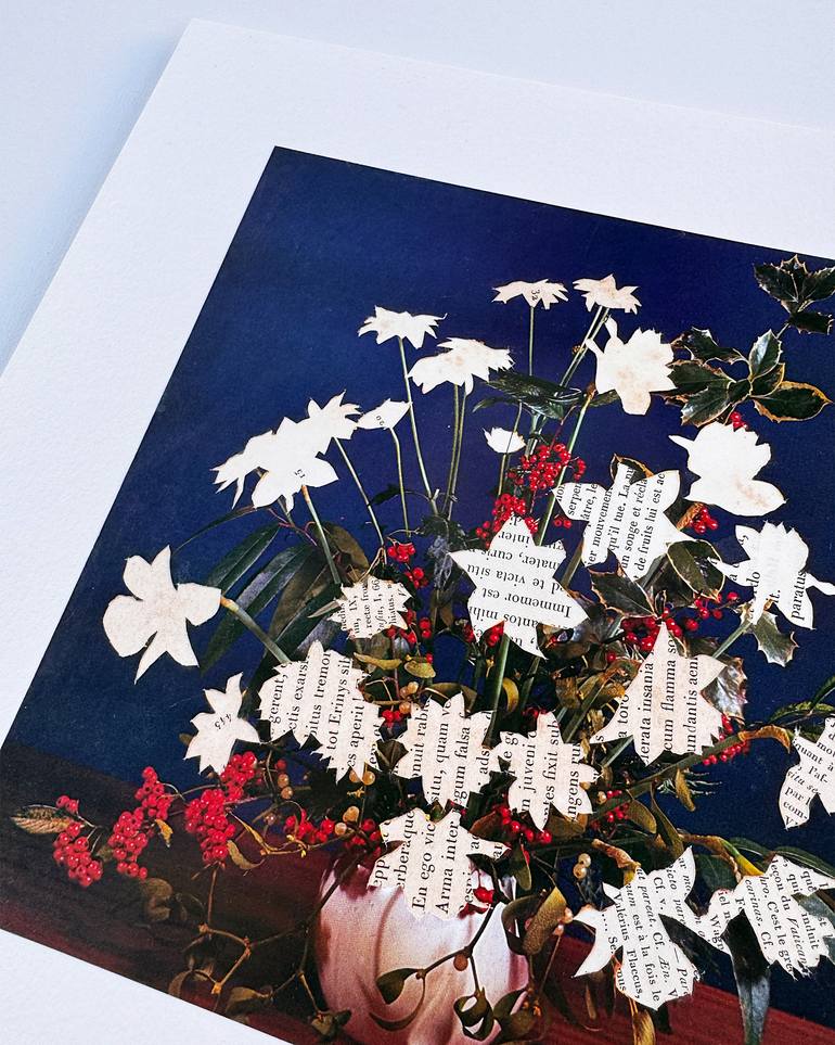 Original Vintage Still Life Collage by Alisa Galitsyna
