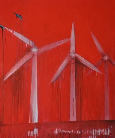 Original Contemporary Technology Paintings by Nadzeya Klepacka