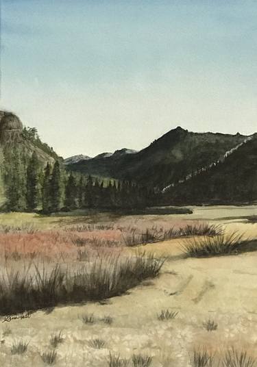 Original Fine Art Landscape Paintings by Gina Huitt
