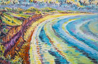 Print of Expressionism Beach Paintings by Henrique Serra - rqserra