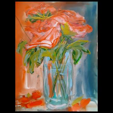 Original Floral Paintings by John Ratsch