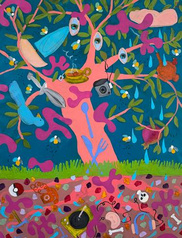 Original Pop Art Abstract Paintings by Chris Ingraham