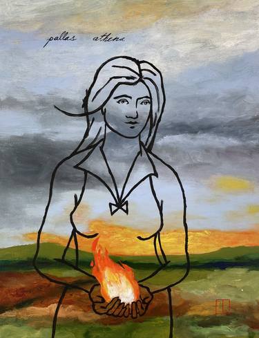 Original Portraiture Women Paintings by Chris Ingraham