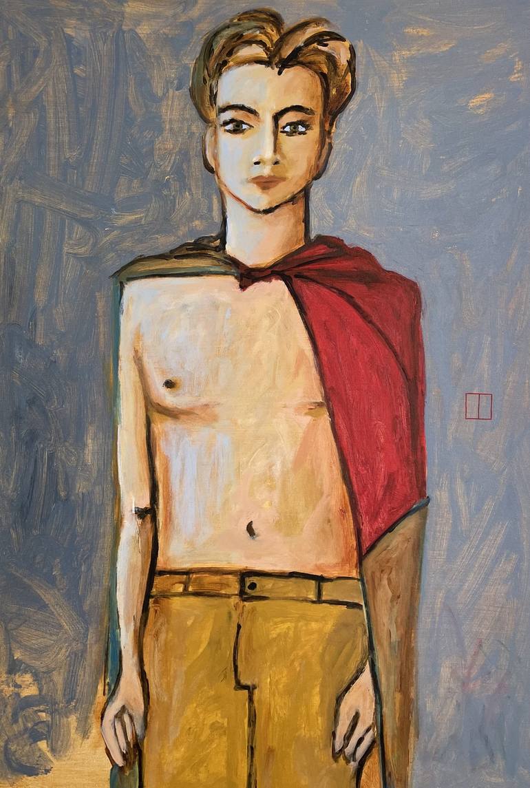 Original Abstract People Paintings by Chris Ingraham