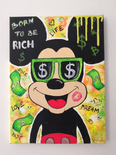 Money style Mickey Mouse - rich energy thumb