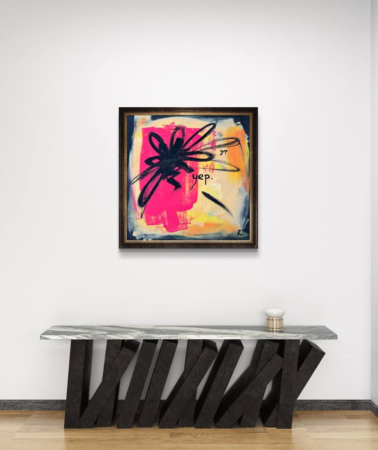 Original Abstract Expressionism Abstract Painting by Sasha Ryabchik