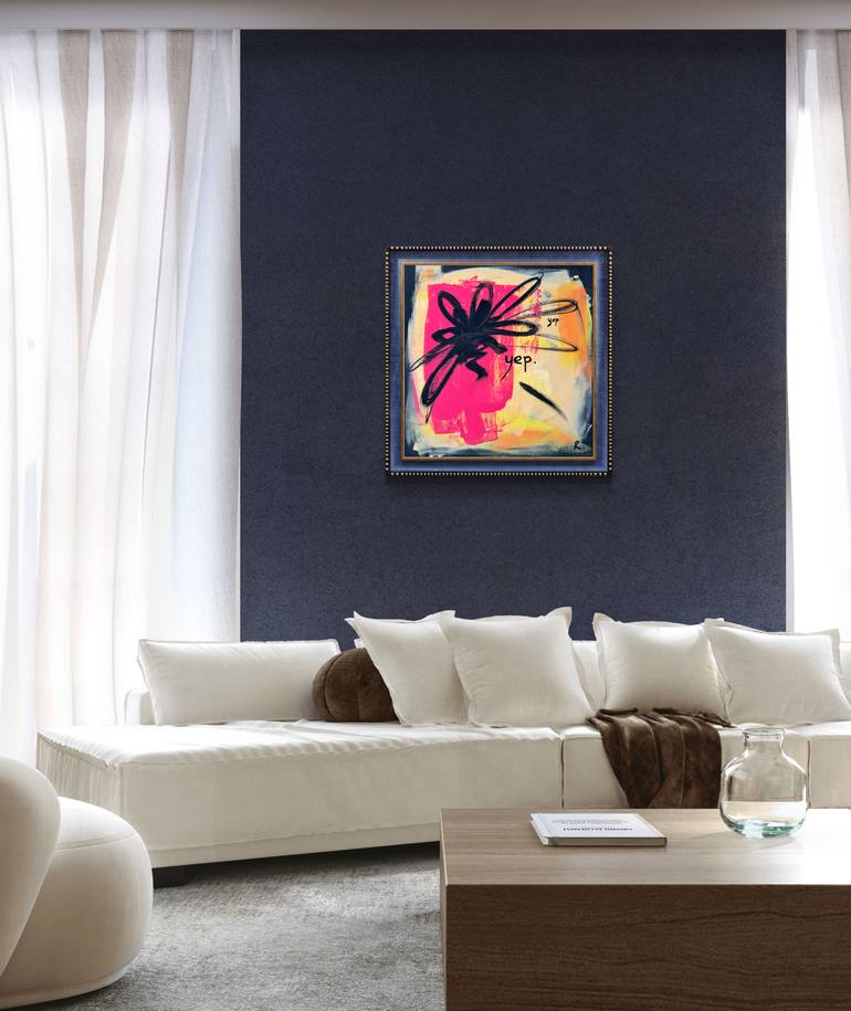 Original Abstract Expressionism Abstract Painting by Sasha Ryabchik