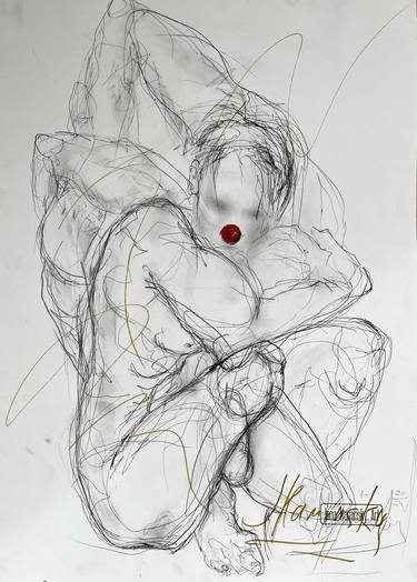 Original Nude Drawings by Jana Kaminsky