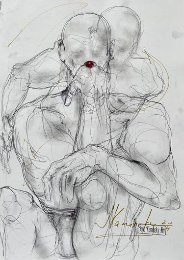 Original Nude Drawings by Jana Kaminsky