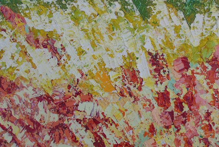 Original Abstract Expressionism Abstract Painting by Gareth Roberts