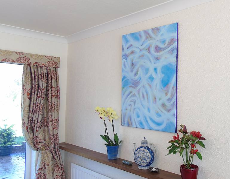 Original Abstract Painting by Gareth Roberts