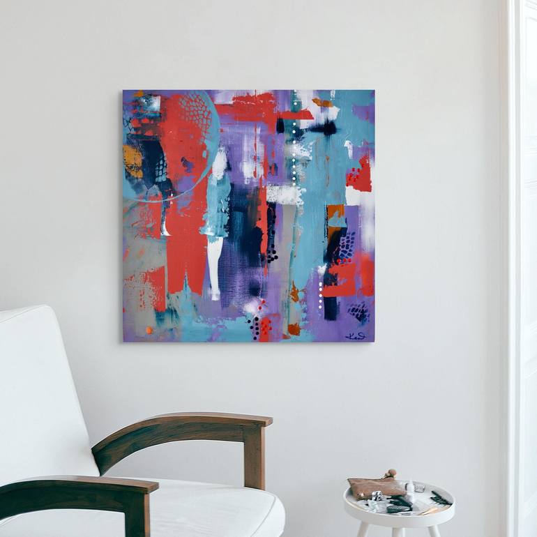 Original Modern Abstract Painting by Kei Olbrei