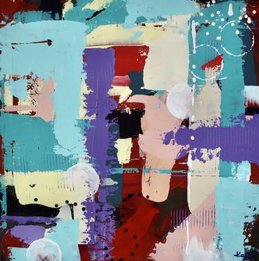 Original Abstract Expressionism Abstract Paintings by Kei Olbrei