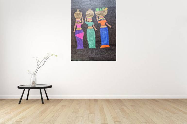 Original Women Painting by Onyii Uzoma