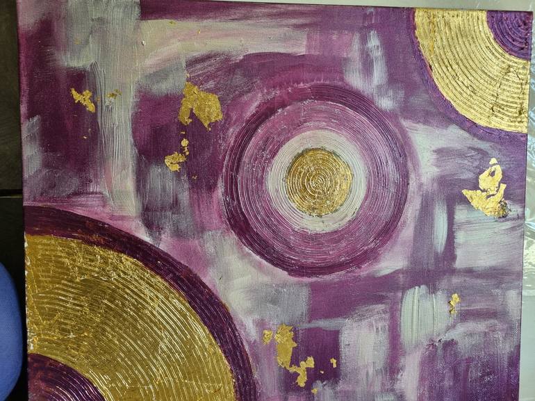 Original Abstract Expressionism Abstract Painting by Zoha Mutawassim
