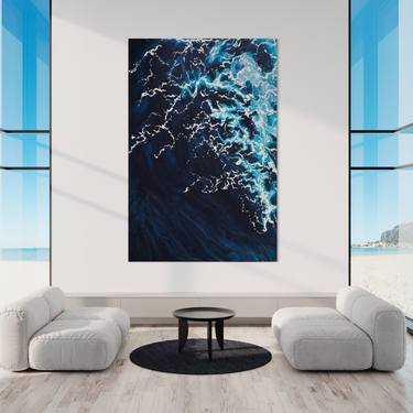Original Abstract Seascape Paintings by Jill Dubuc