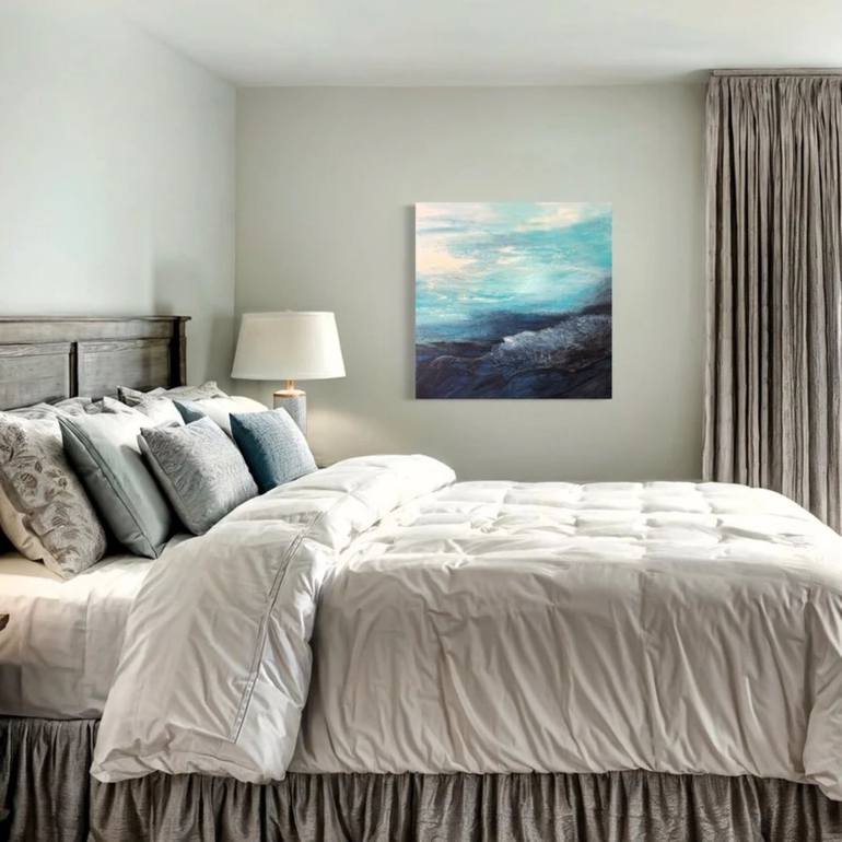 Original Minimalism Abstract Painting by Jill Dubuc