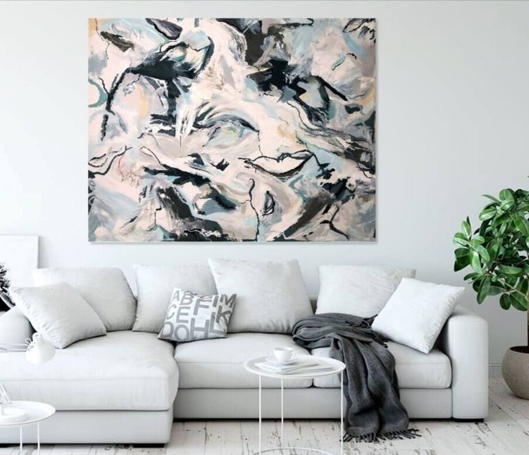 Original Abstract Painting by Jill Dubuc