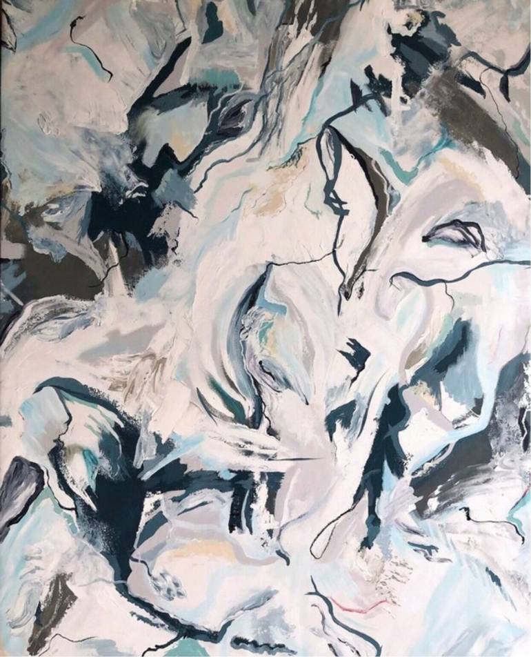 Original Abstract Painting by Jill Dubuc