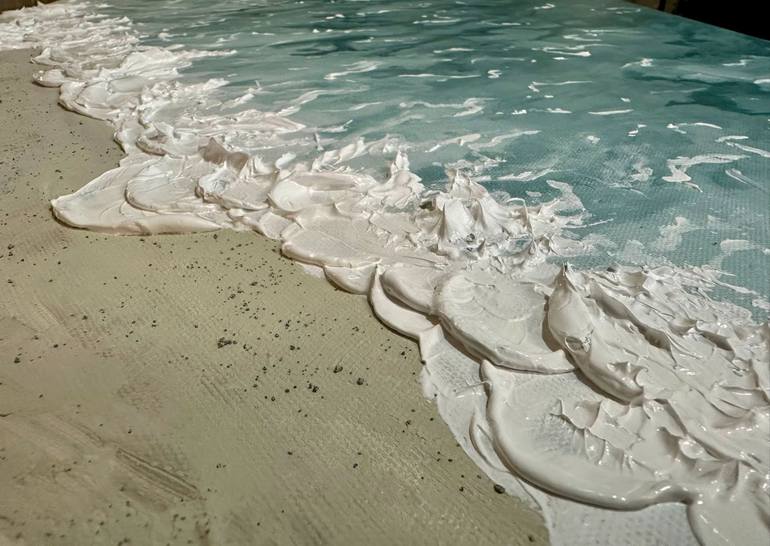 Original Contemporary Beach Painting by Jill Dubuc
