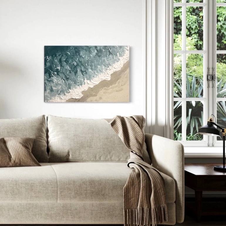 Original Contemporary Beach Painting by Jill Dubuc