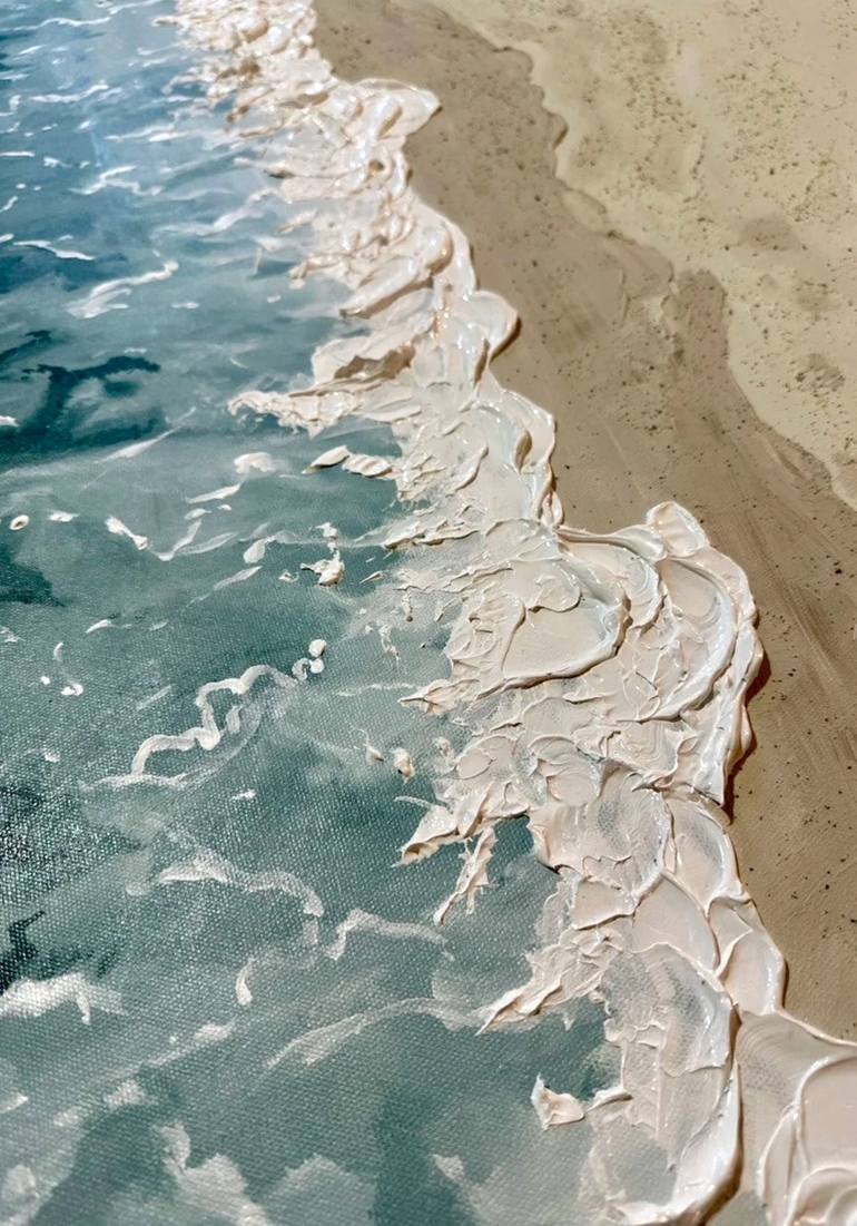 Original Contemporary Beach Painting by Jill Dubuc