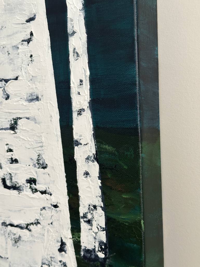 Original Abstract Expressionism Nature Painting by Jill Dubuc