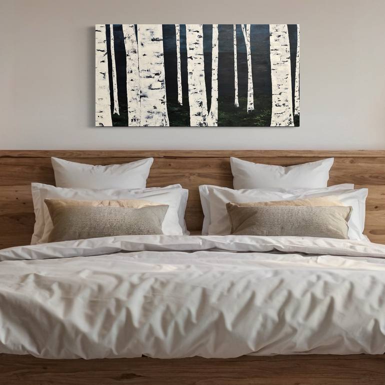 Original Abstract Expressionism Nature Painting by Jill Dubuc