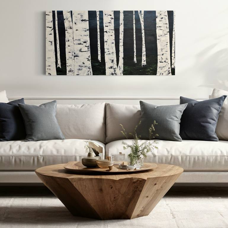 Original Abstract Expressionism Nature Painting by Jill Dubuc