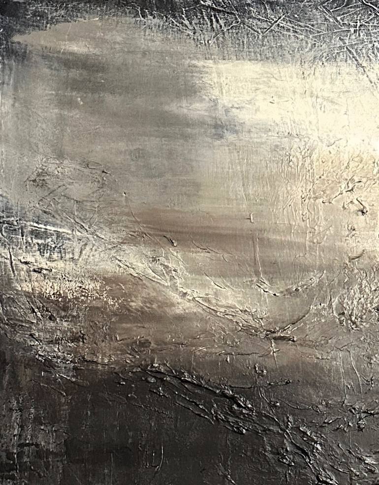 Original Abstract Expressionism Abstract Painting by Jill Dubuc