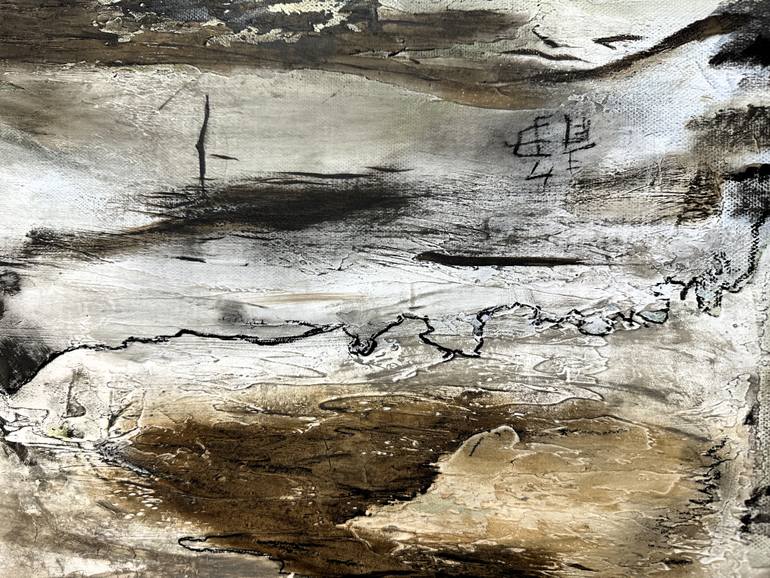 Original Abstract Expressionism Abstract Painting by Jill Dubuc