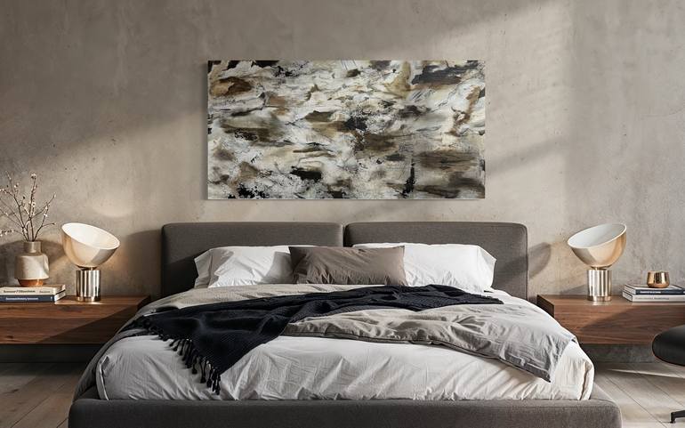 Original Abstract Expressionism Abstract Painting by Jill Dubuc