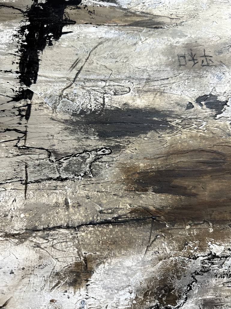 Original Abstract Expressionism Abstract Painting by Jill Dubuc