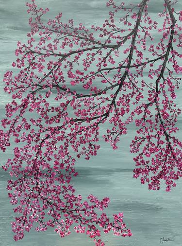 Original Contemporary Floral Paintings by Jill Dubuc